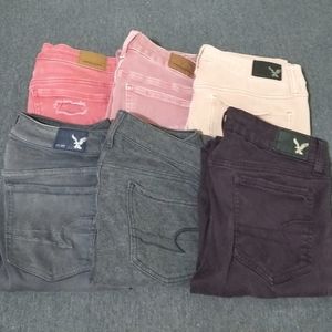 American Eagle Jeans/Jeggins Lot